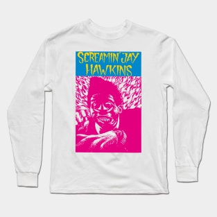 Screamin Jay Hawkins Long Sleeve T-Shirt